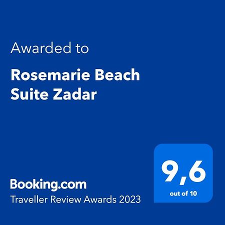 Rosemarie Beach Suites Zadar Dış mekan fotoğraf